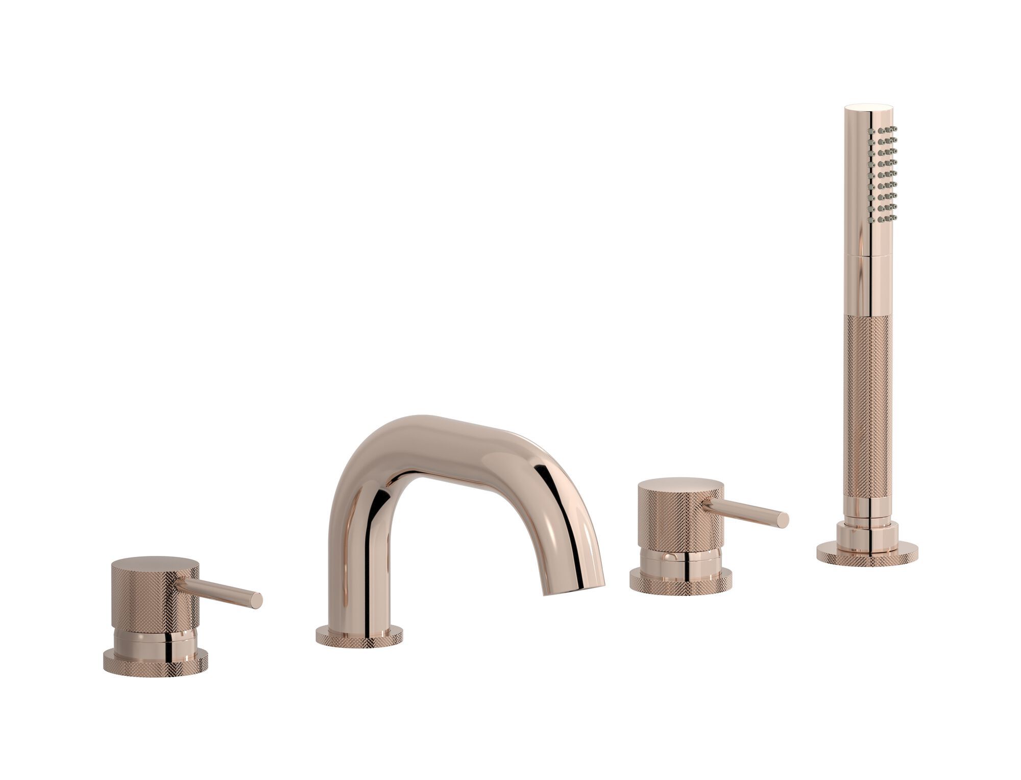 Однорычажный смеситель для ванны с ручным душем IB промышленность ARCH-00108090 - Вид №6