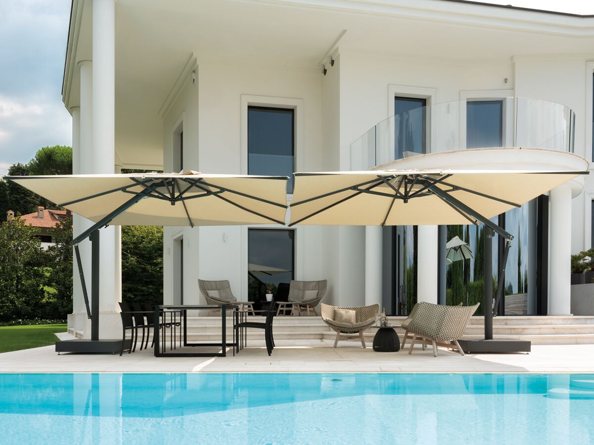 Зонтик с боковым полюсом Ombrellificio Poggesi ONE ARCH-00147591 - Вид №1