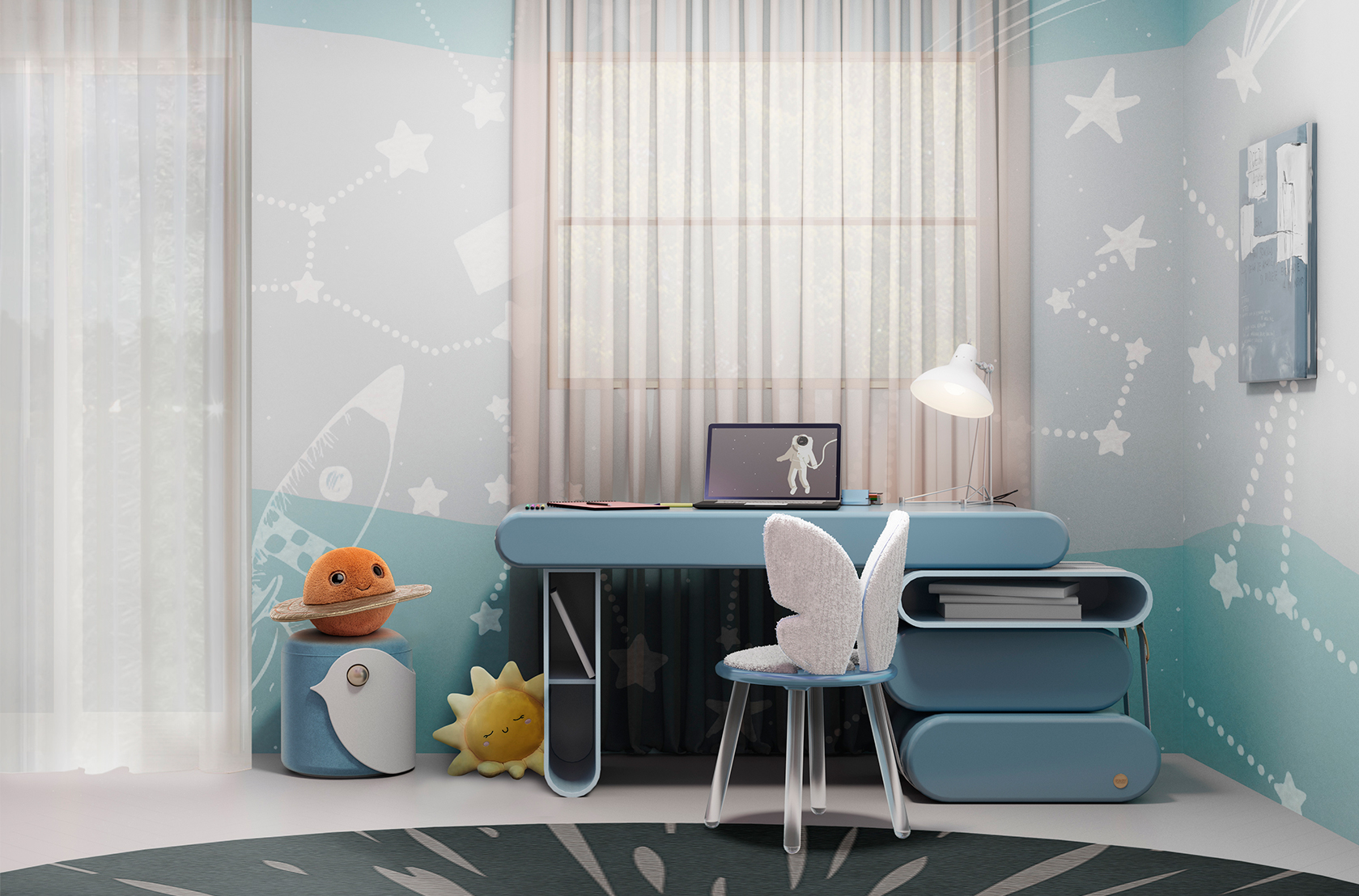 CIST488 Детский письменный стол Мечтать Circu  - Вид №18