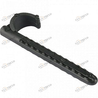 Дюбель-крюк одинарный, для труб d=16мм, длина 80мм STOUT SMF0003008016