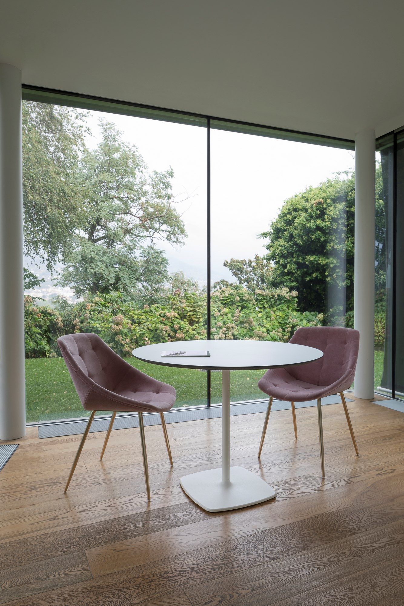 Стул из мягкой ткани со стальными ножками SITIA MISS LILY ARCH-00018774 - Вид №4