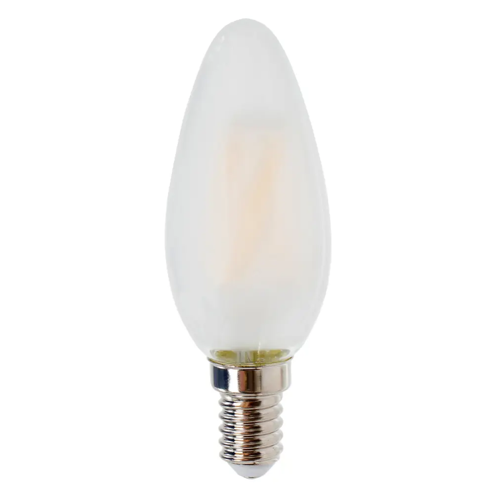 Лампа светодиодная Osram E14 4 Вт 470 Лм свет тёплый белый матовая 18609957 STLM-2193497 