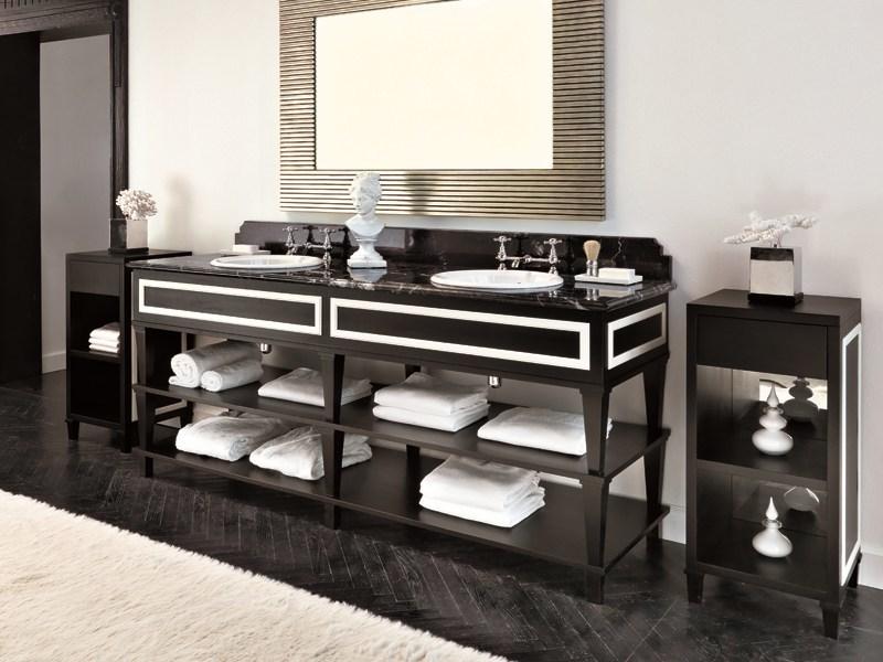 Gentry Home Двойная деревянная тумба под умывальник Nottingham sun-id-1356847 - Вид №1