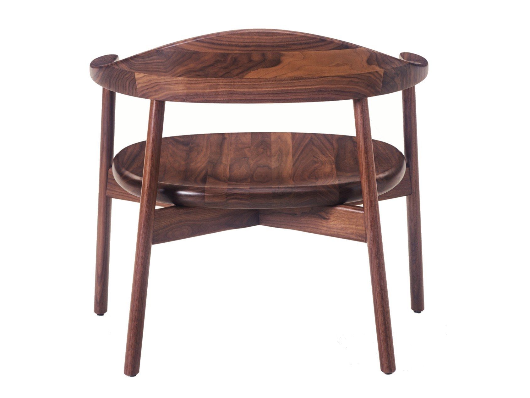 Стул из массива дерева с подлокотниками BassamFellows ARCH-00090418 - Вид №6