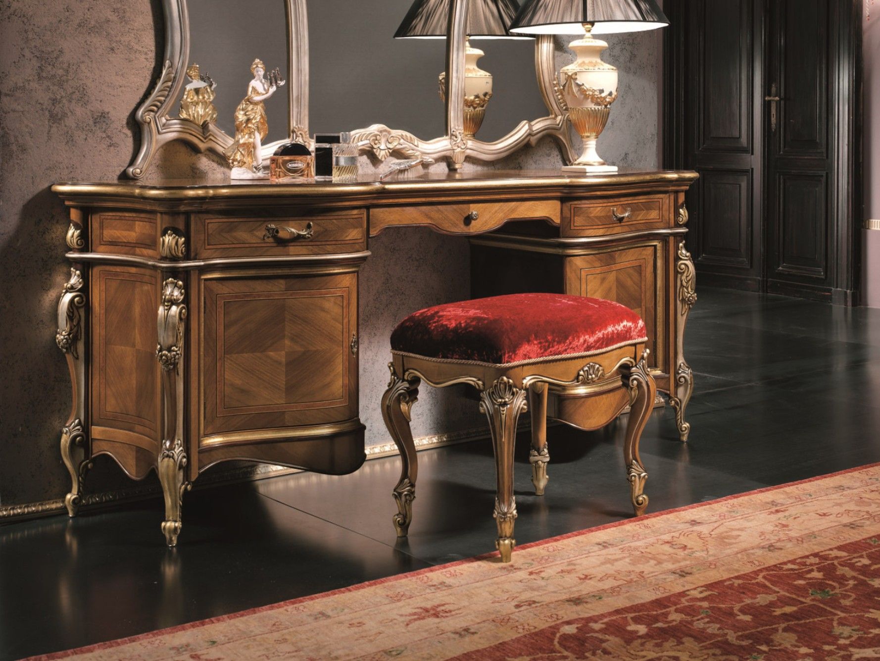 Шкаф для туалетных принадлежностей из грецкого ореха SCAPPINI & C 35-летие ARCH-00011734