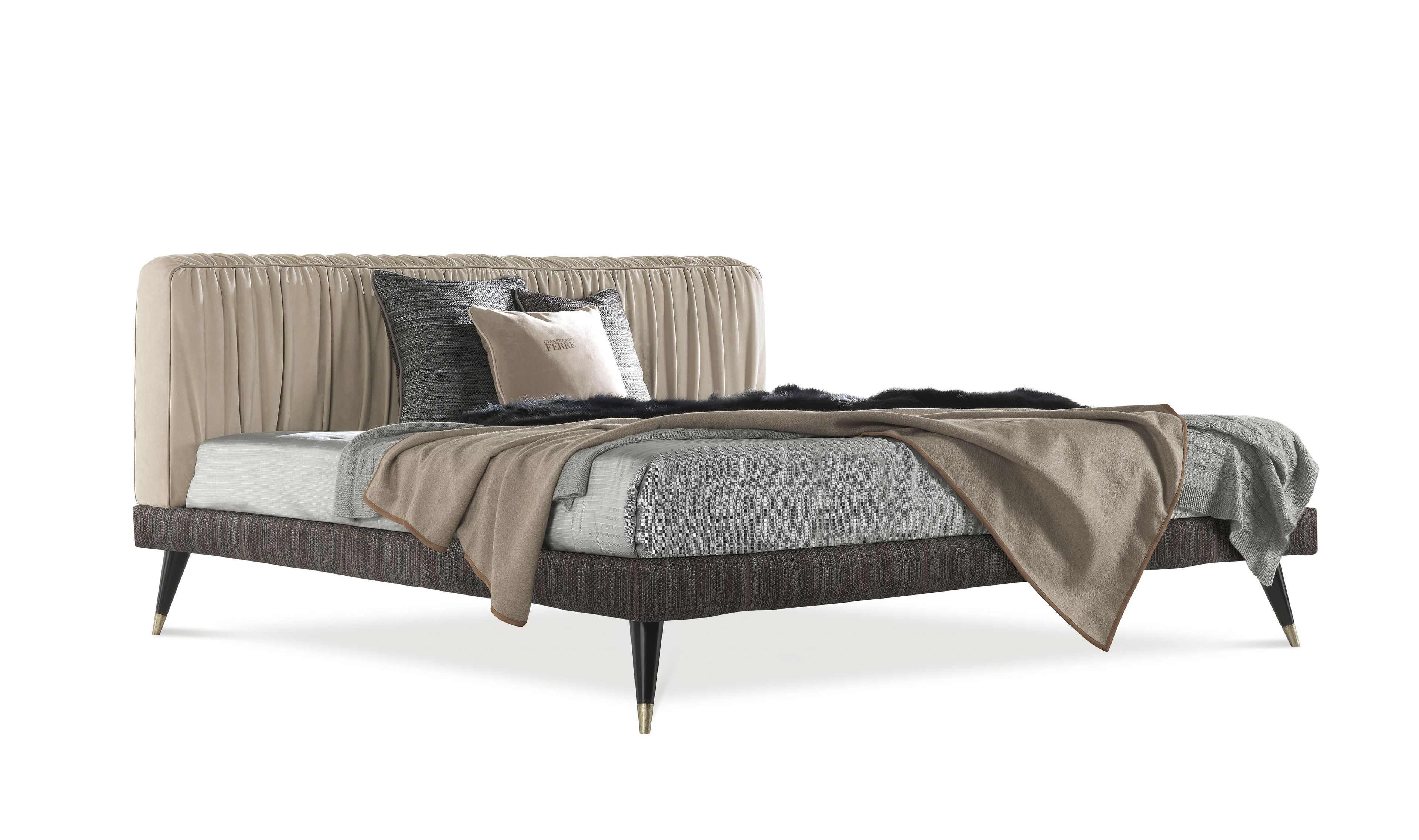 Кожаная мягкая кровать Gianfranco Ferré Home Highlander ARCH-00057770 - Вид №2