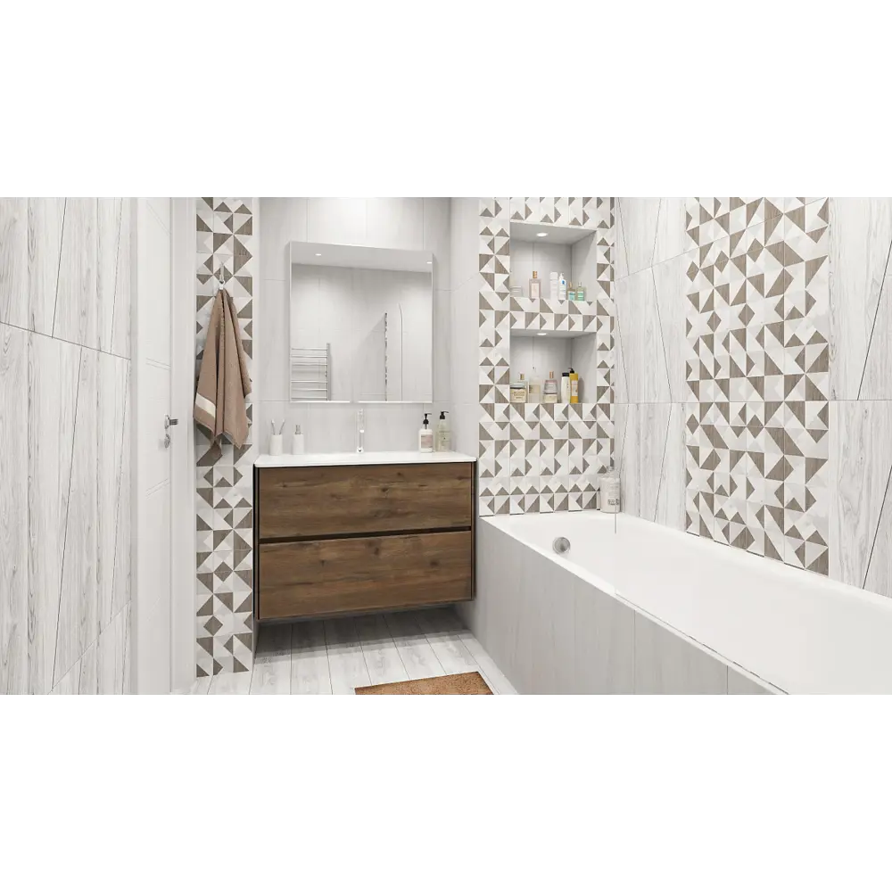 Керамогранит Loft «Мозаик» 60x15 см, 2 шт BELANI STLM-2082774 - Вид №4