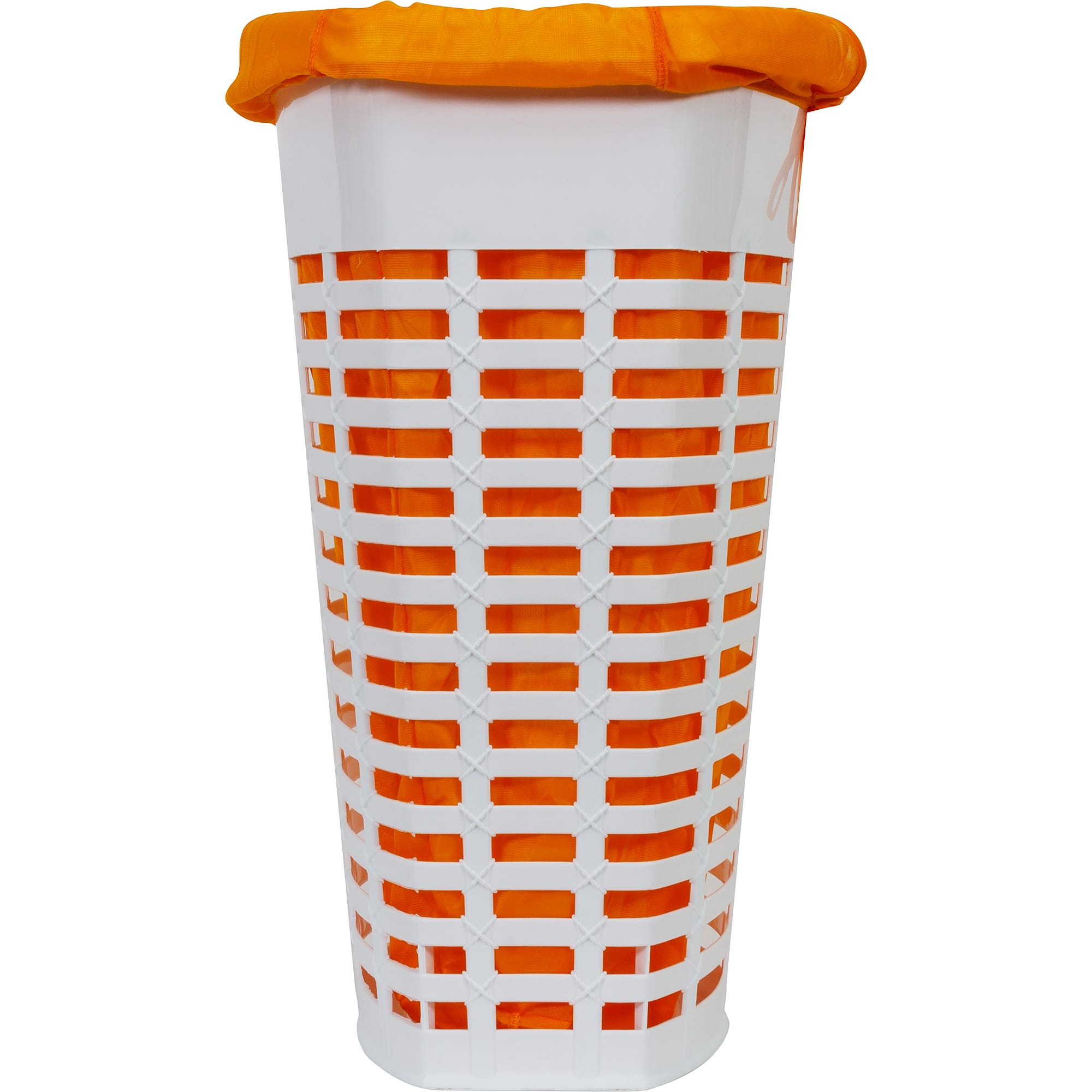 82118694 Корзина для белья с чехлом, 470х360х600 мм, цвет оранжевый PALM Santreyd - Вид №1