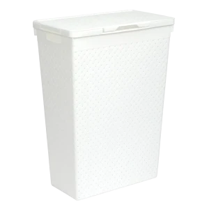 Корзина для белья Виолет Береста цвет белый