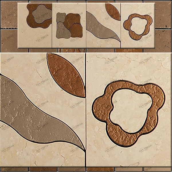 БОРДЮР ИЗ МРАМОРА MF-1 SKALINI MODERN MF1