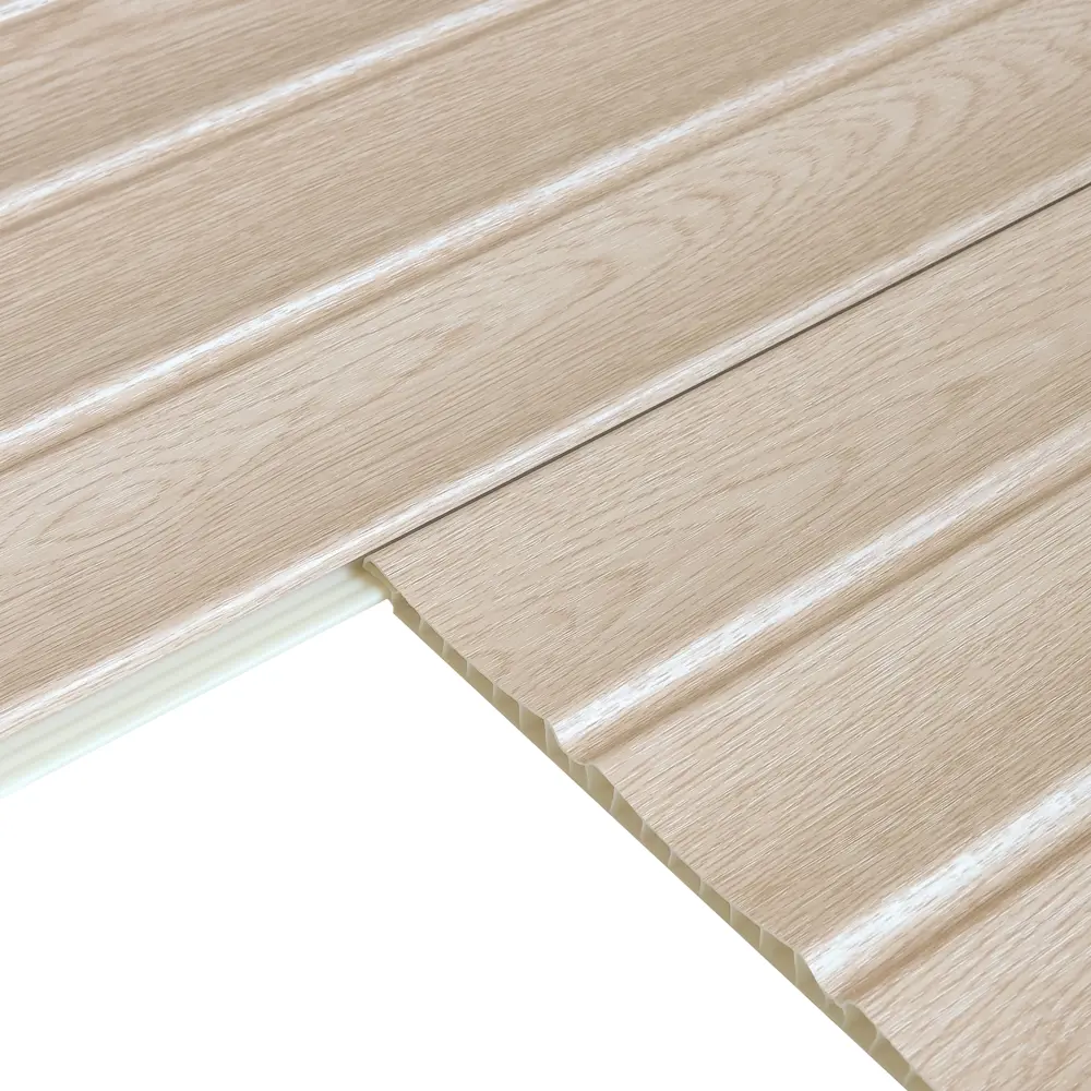 Панель ПВХ Ясень бежевый 2700x250x8 мм 0.675 м² DEKOR PANEL STLM-2044679 - Вид №3