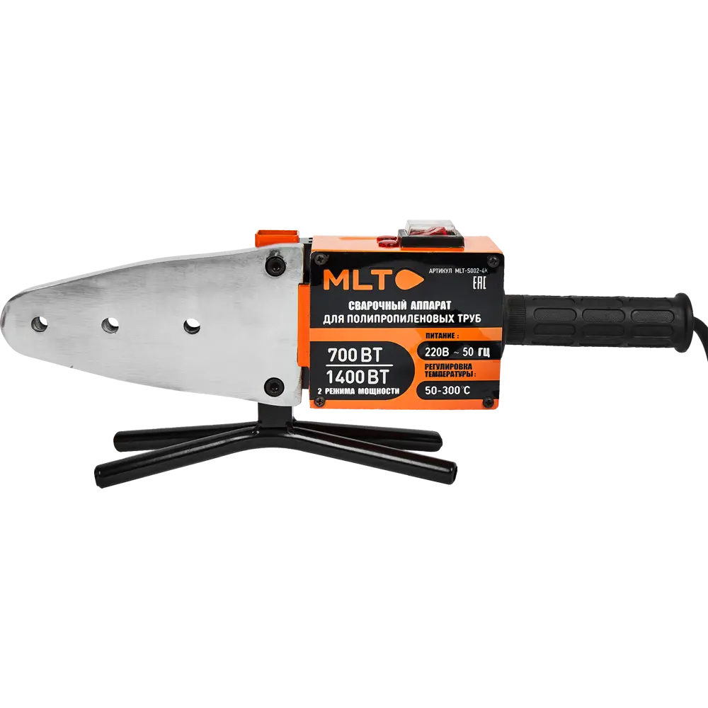 Сварочный аппарат MLT для полипропиленовых труб 1400 Вт 18864501 STLM-2027960  - Вид №3