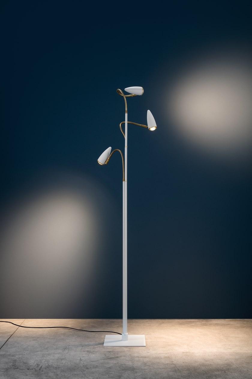 Catellani & Smith Торшер светодиодный с гибким кронштейном Oggetti senza tempo sun-id-1437319 - Вид №2