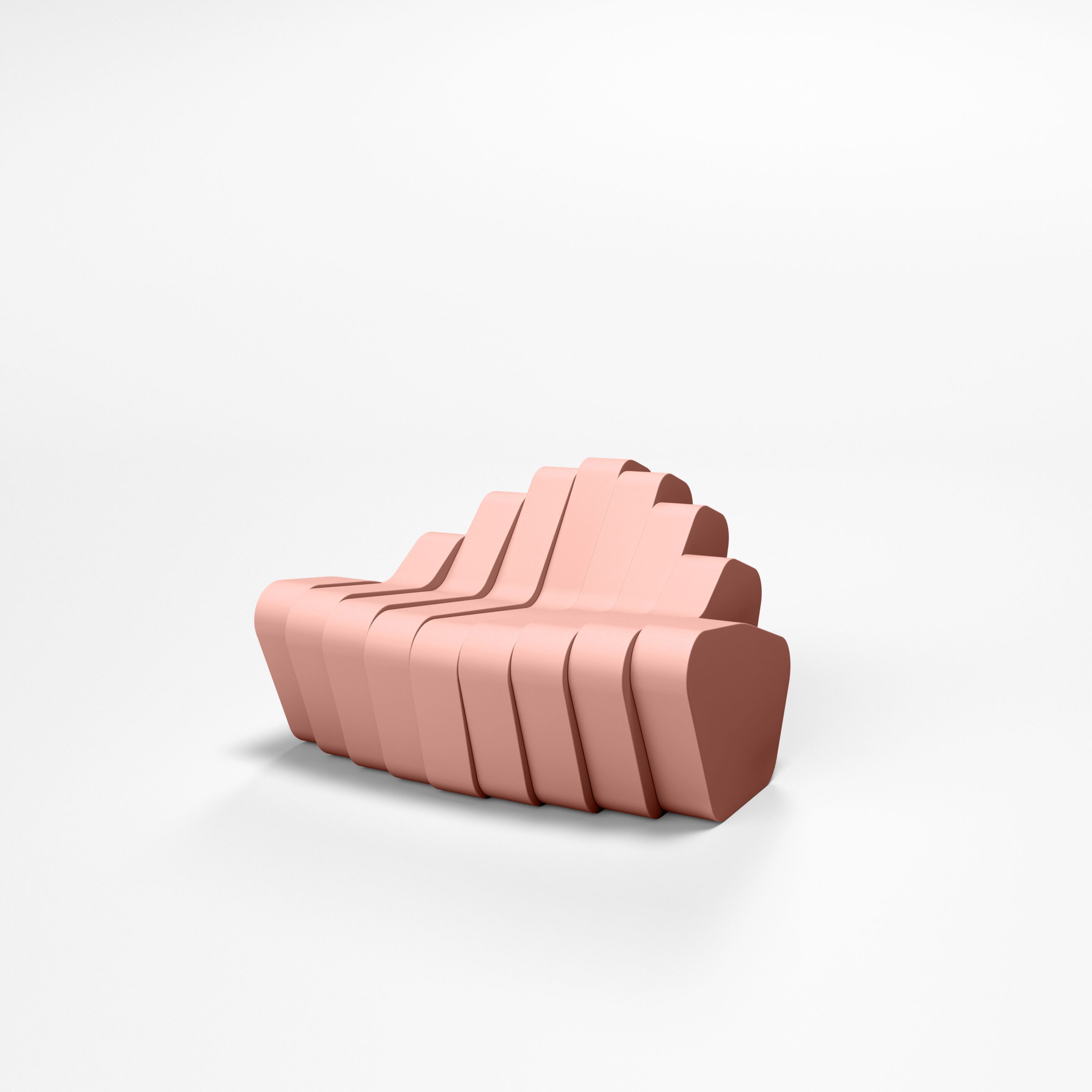 Пенопластовая скамья со спинкой SIXINCH Cliffy ARCH-00009974 - Вид №6