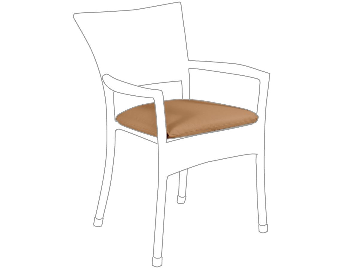 10.00.1405 Подушка кресла Bellini Prinz Outdoor sahara Mbm 