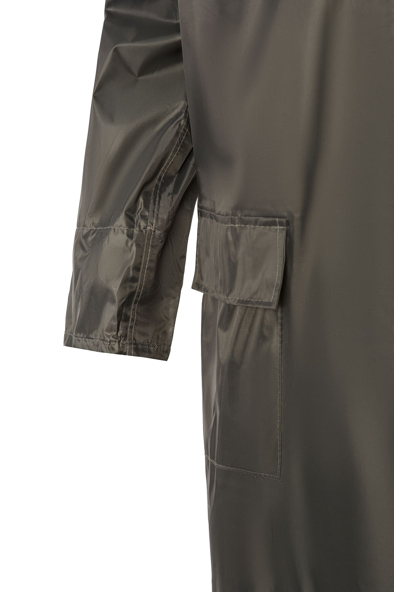 5041804 Плащ Альбатрос влагозащитный ЛАЙТ М серый  Непромокаемая спецодежда  размер XXL  - Вид №4