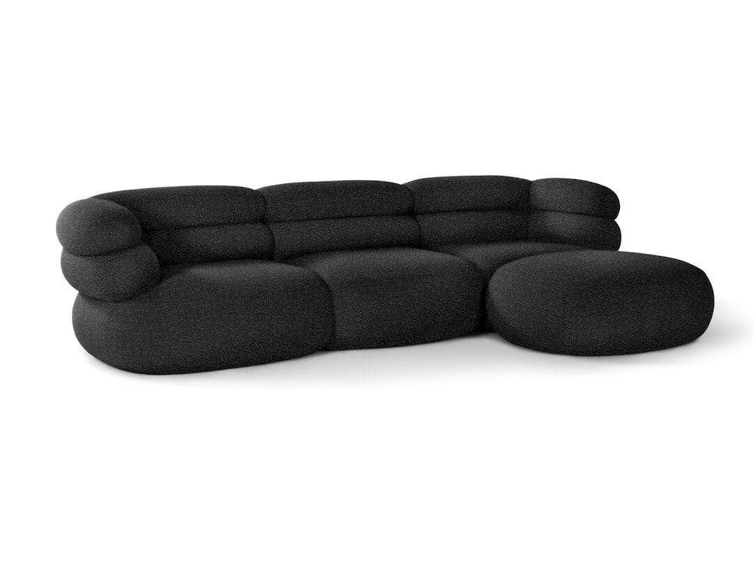 Модульный тканевый диван с полуостровом на 3 места Knoll Biboni ARCH-00052905 - Вид №15