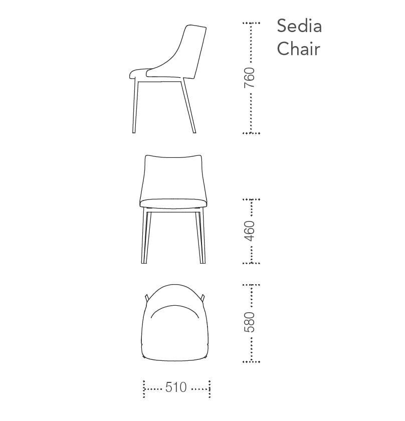Мягкий стул Ronda Design ARCH-00014986 - Вид №5