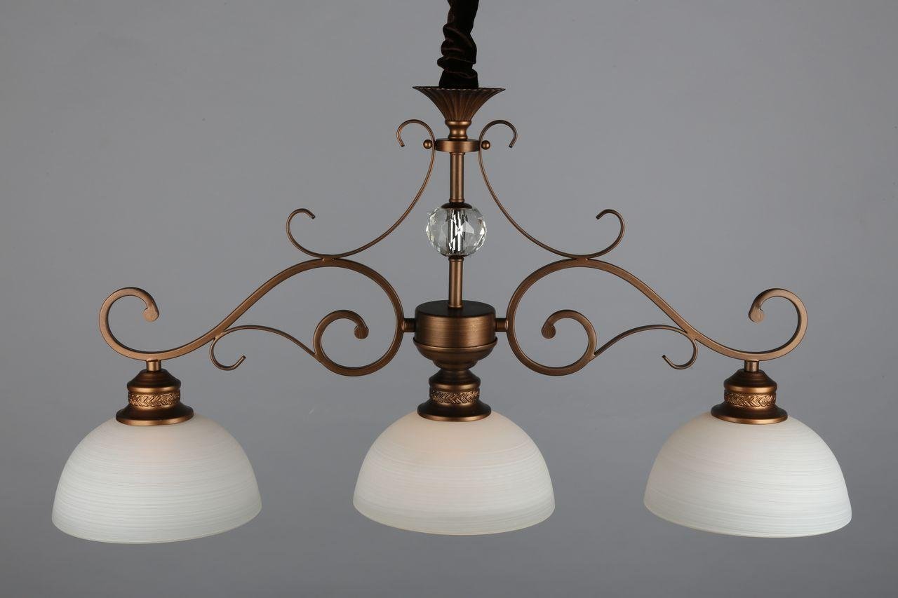 Подвесная люстра Omnilux OML-73703-03 OMNILUX OML-737 185502 Белый  - Вид №3