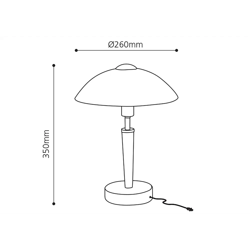 Настольная лампа Eglo «Solo 1» с сенсором 1xE14x60 Вт, цвет латунь STLM-2142909 - Вид №11