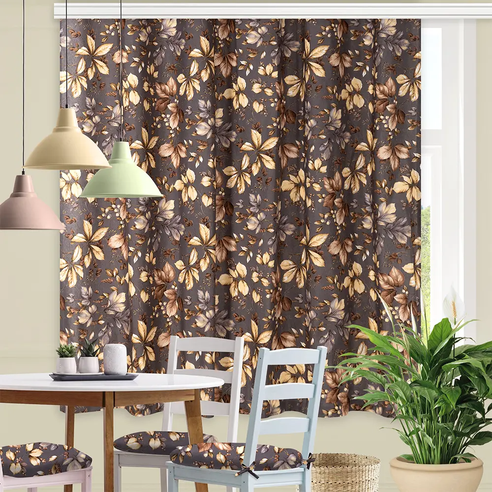 Altali Штора на ленте Радари с цветочным принтом 136x180 см 89076485