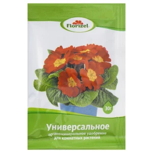 Удобрение Florizel для комнатных растений универсальное ОМУ 0.03 кг 18398934 STLM-2116324