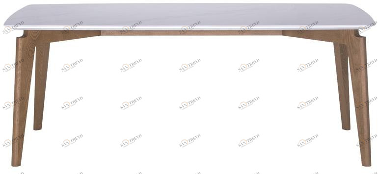 Anesis Прямоугольный обеденный стол из массива дерева  T149 