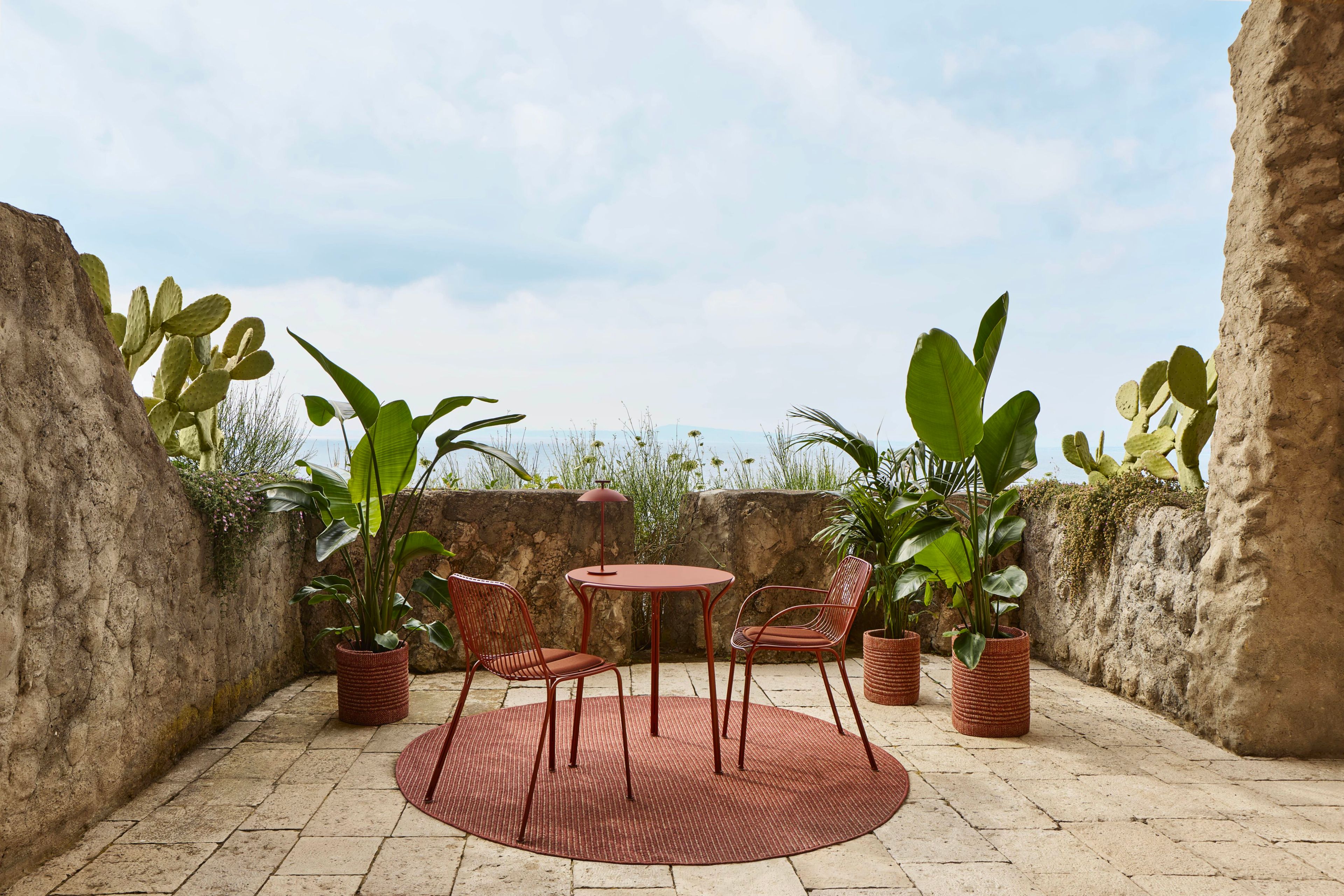 Стул для сада из оцинкованной стали с подлокотниками Kartell Hiray ARCH-00064814 - Вид №32