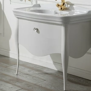 Тумба под раковину-столешницу Olympia Ceramica Impero Style 70 белая