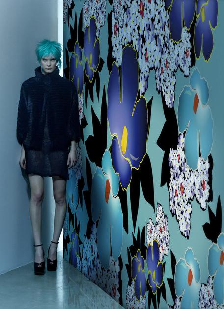 Wall&decò Обои с цветочными мотивами Contemporary wallpaper 2013 Gpw1307 - Вид №2