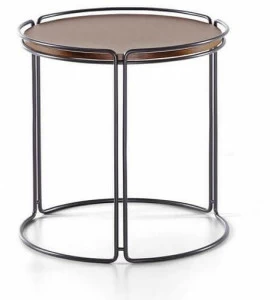 Ditre Italia Круглый журнальный столик из металла Monolith