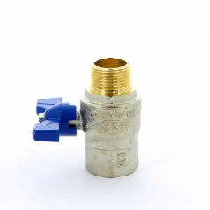 Кран шаровой НВ EVOLUTION бабочка F.I.V. 3/4"