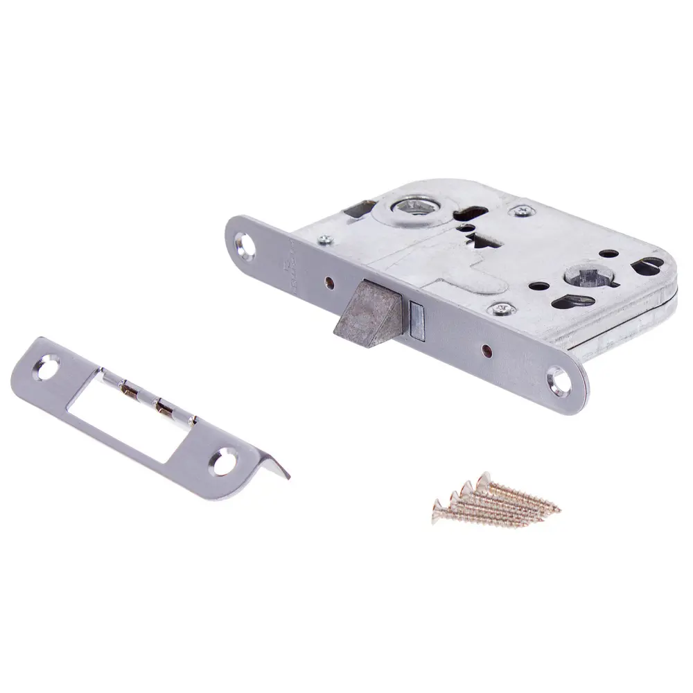 Замок врезной Palladium L 004 SC, цвет серебро STLM-2137216 - Вид №1