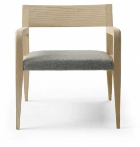 Billiani Кресло из ясеня с подлокотниками Aragosta