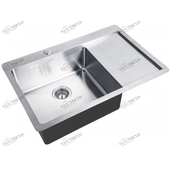 ZorG INOX HD-7851 L Мойка кухонная прямоугольная Zorg 