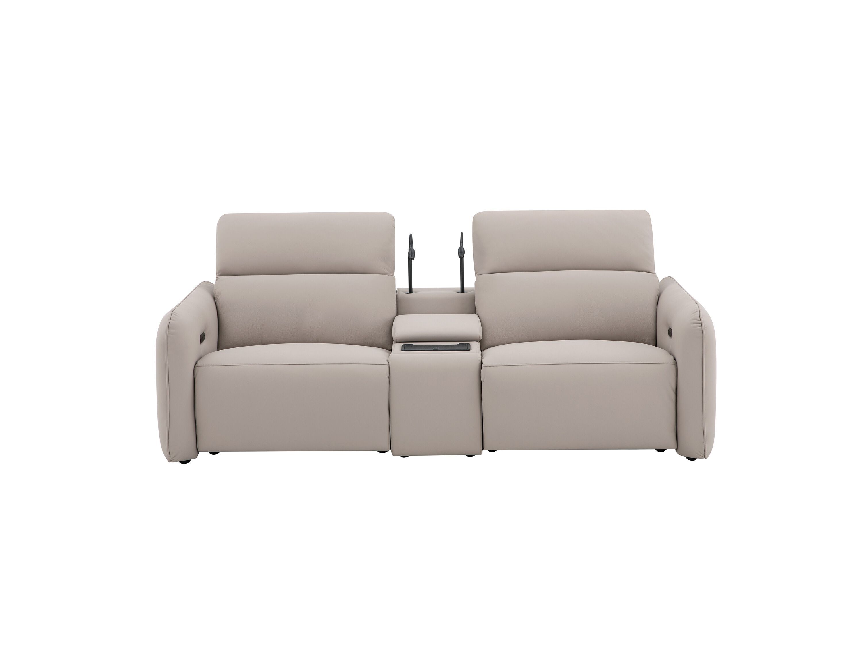 Модульный кожаный диван с откидной спинкой и отсеком для хранения CAMPO DE' FIORI FLOAT ARCH-00011438 - Вид №2