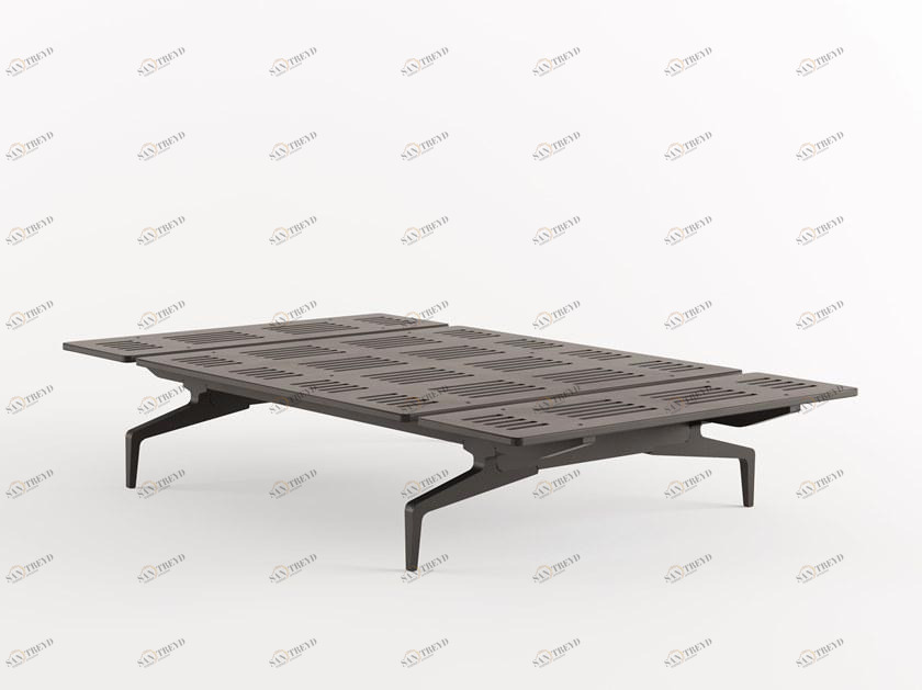 Alias Кровать из алюминия и дерева Legnoletto sun-id-1515756