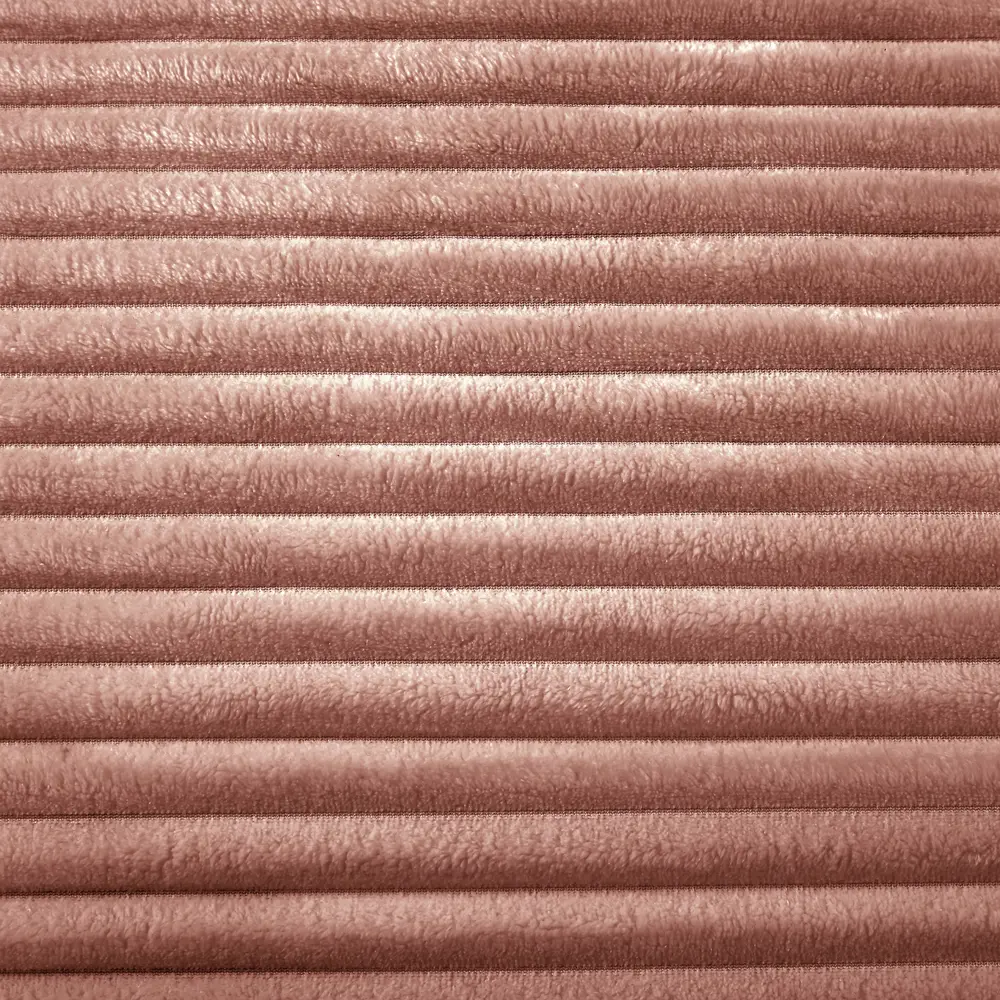 Плед Strips 150x200 см велсофт цвет брусничный Santreyd STLM-2014663 - Вид №1