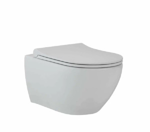 90671440 Унитаз подвесной 88303614 безободковый с сиденьем микролифт STLM-0331802 BEWASH