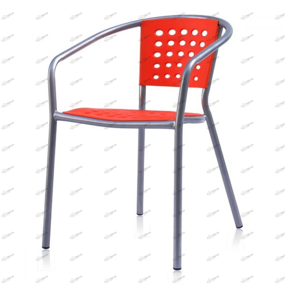 Пластиковое кресло красное AFINA  240967 Красный 