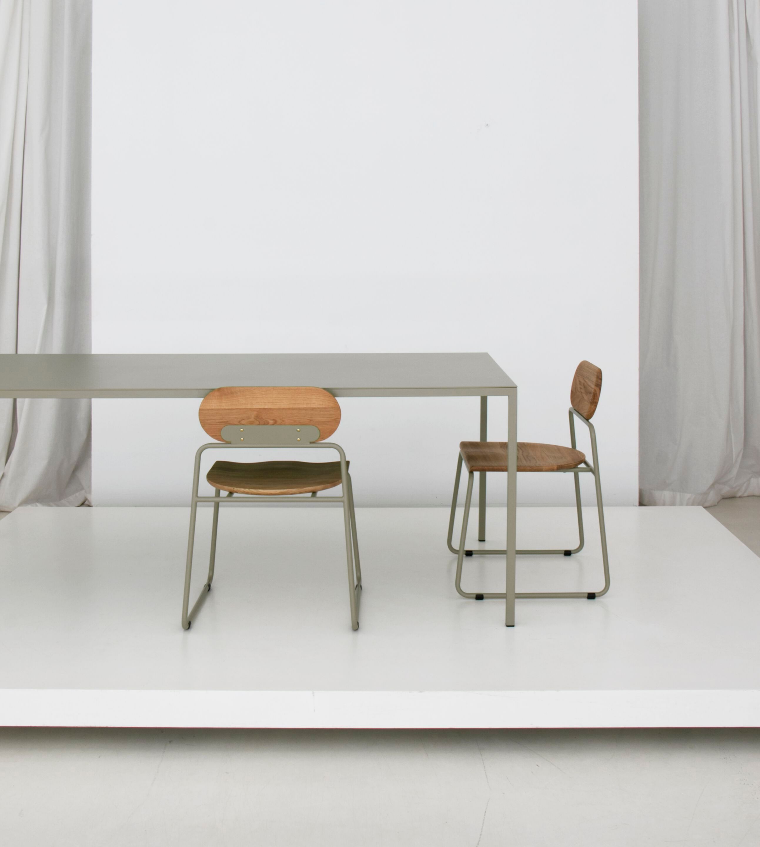 Прямоугольный стол из переработанного алюминия Branca Lisboa CUBA ARCH-00083940 - Вид №5