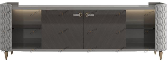 Reiggi Тумба под ТВ из клена с распашными дверцами  Rg702 