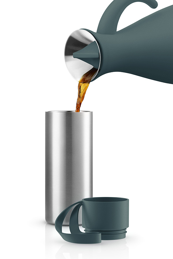 Термос 350 мл бирюзово-синий To Go EVA SOLO ДИЗАЙНЕРСКИЕ 00-3871998 Синий  - Вид №2