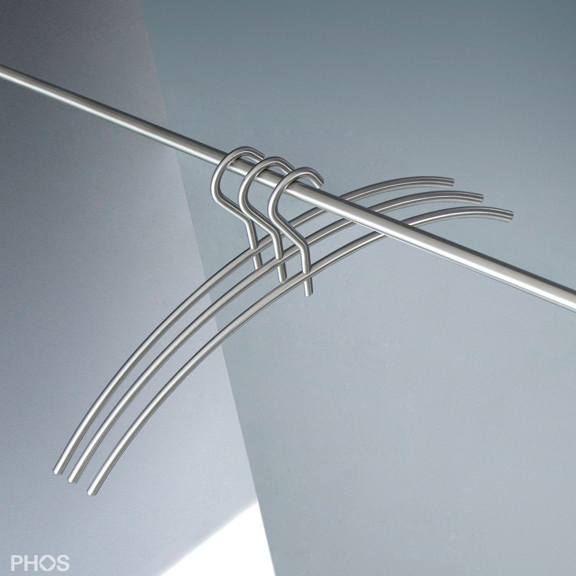 KB1-Set Вешалка для верхней одежды поворотная, набор из 3 шт. PHOS 