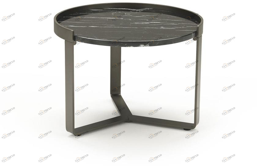 MisuraEmme Круглый журнальный столик из мрамора Atelier sun-id-1376965