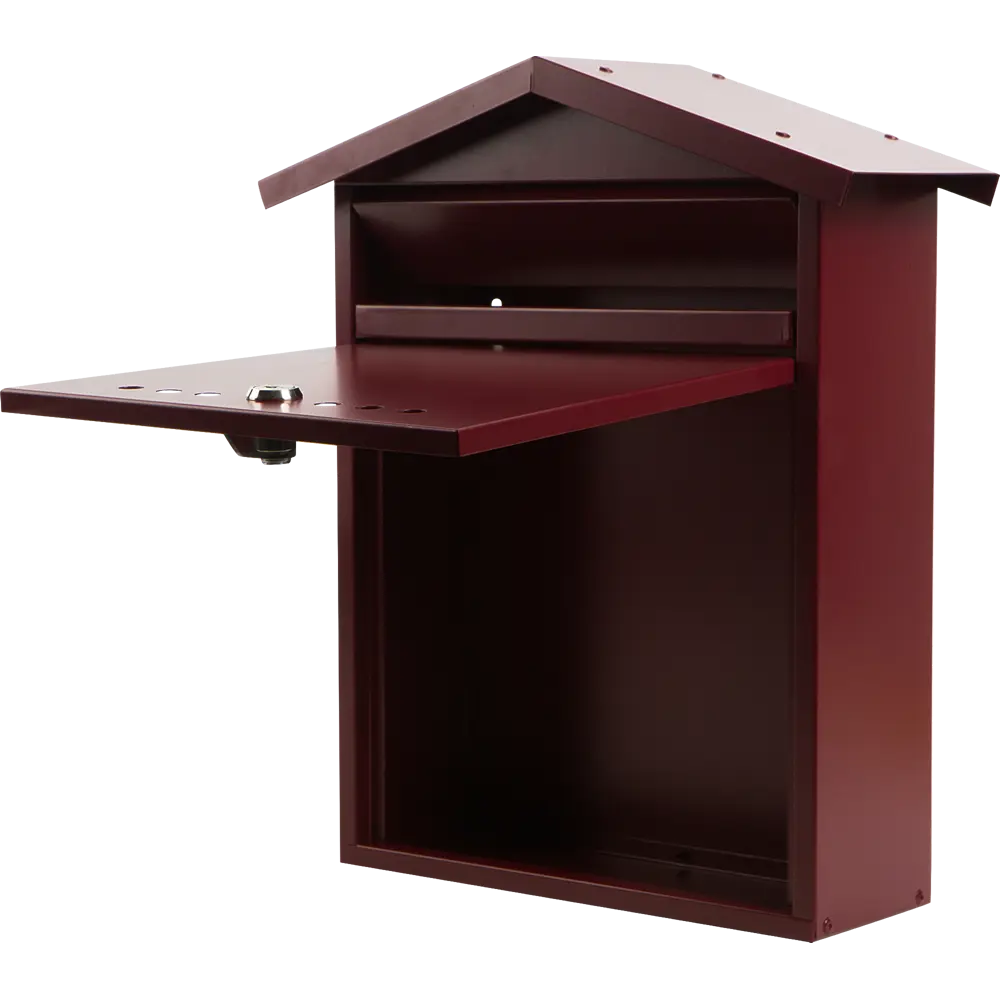 Почтовый ящик «Дачный», нержавеющая сталь, цвет бордовый Santreyd STLM-2097441 - Вид №1