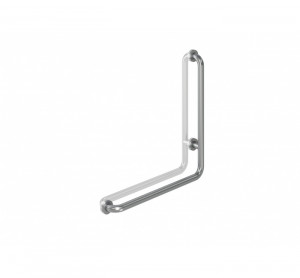 GW11 17 03 00 Genwec Пруток 90º 600x600 белая сталь