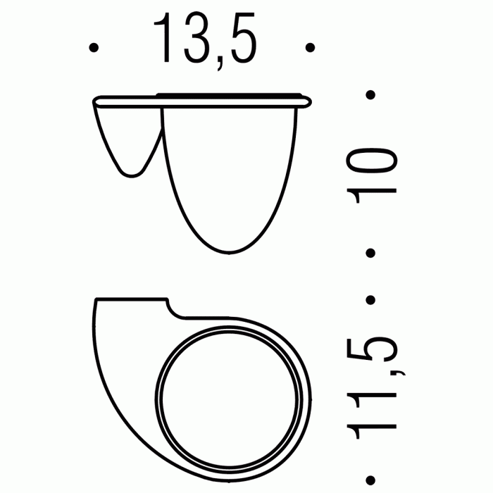 B1802 Стакан, COLOMBO KHALA Colombo Design - Вид №3