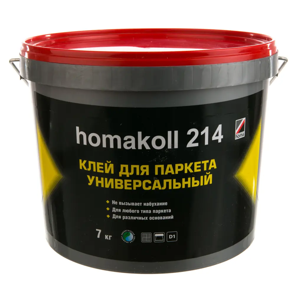 Клей универсальный для паркета Homakoll 214, 7 кг Santreyd STLM-2181864