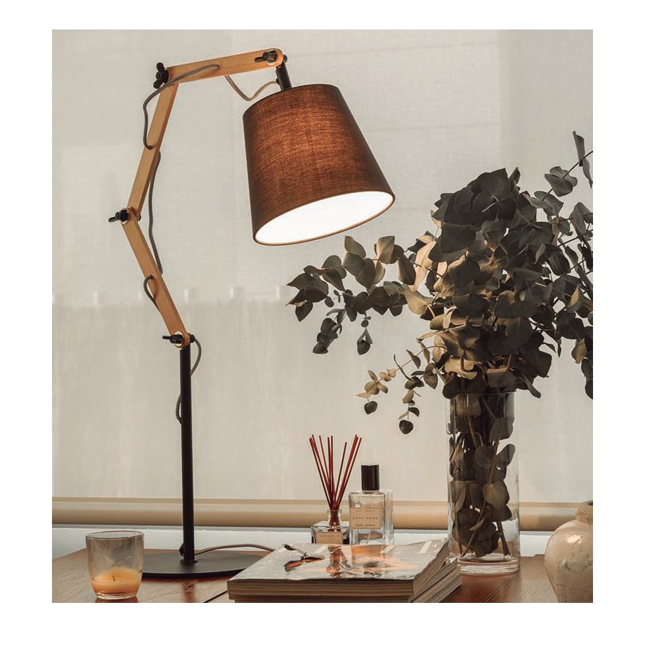 Aromas Teo S1034 white лампа настольная 107098 - Вид №1